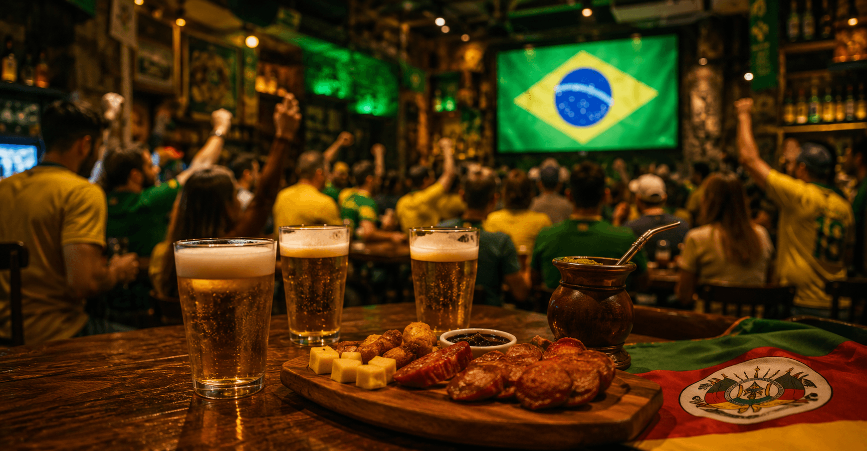 Bares em Porto Alegre para assistir a Copa do Mundo 2026: o guia BOABreja