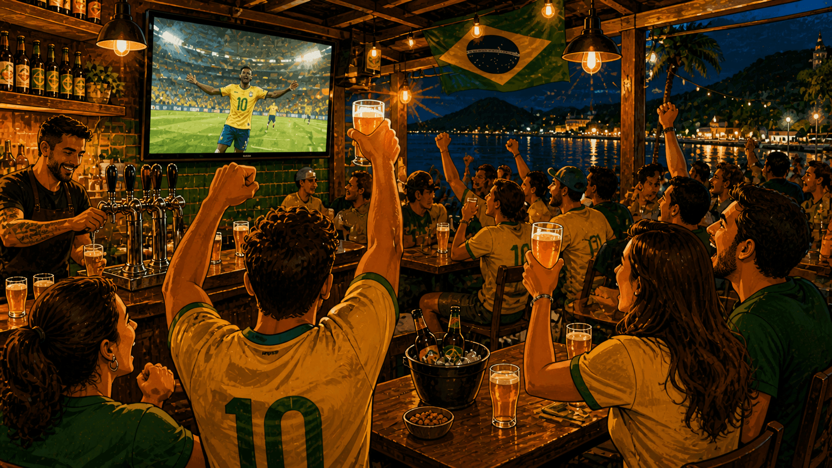 Onde assistir aos jogos da Copa em Florianópolis: roteiro Lagoa da Conceição